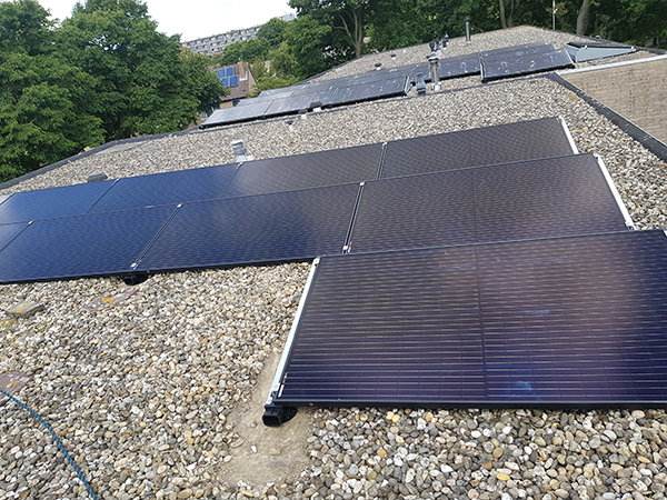 Vanben project zonnepanelen